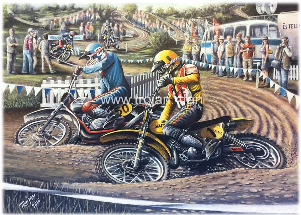 Motocross of Nations 1975 - CSSR Sedlcany Baborovsky,De Coster